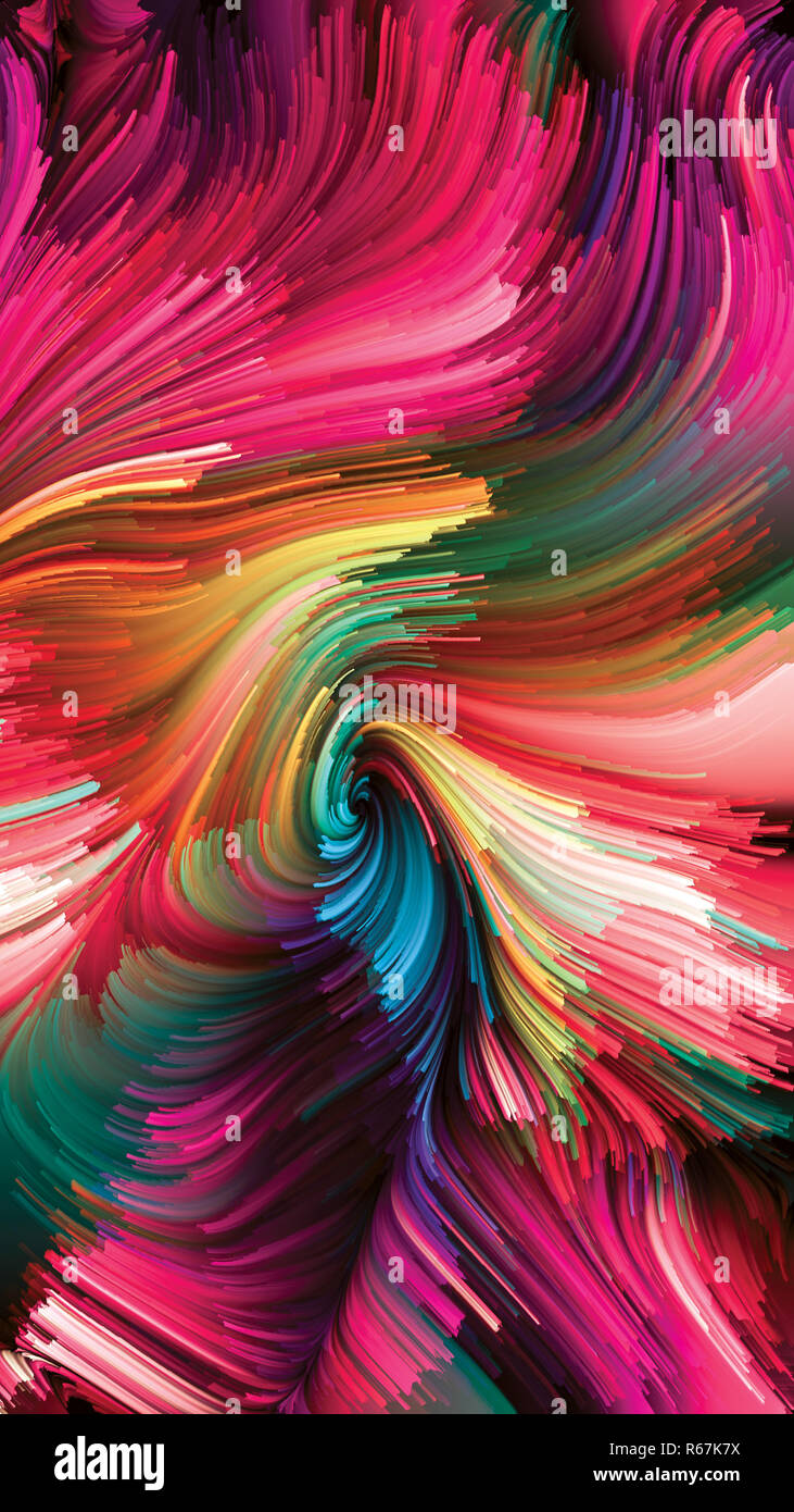 Processing Liquid Color Stock Photo - Alamy