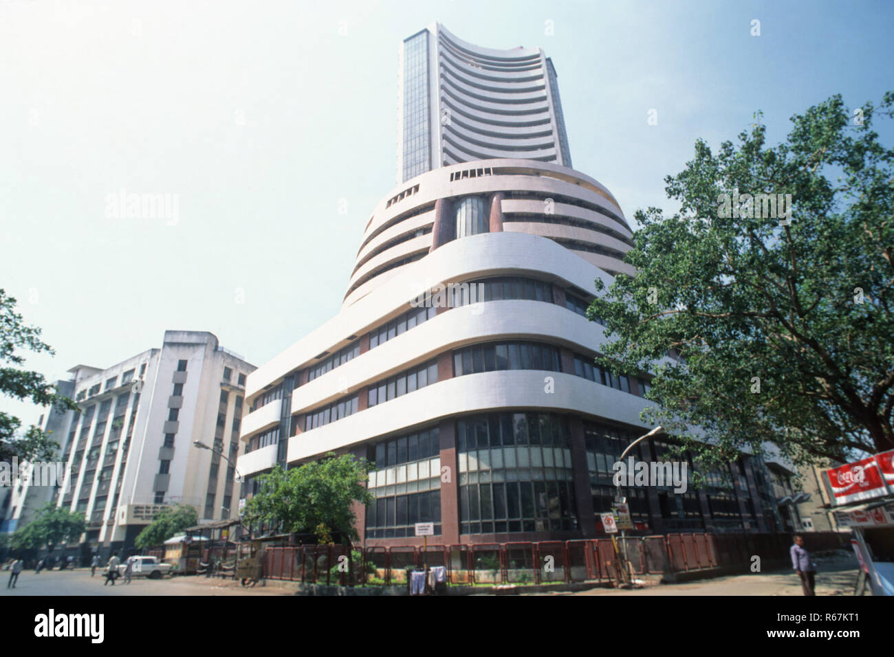 Bombay Stock Exchange, Mumbai, Maharashtra, India Stock Photo
