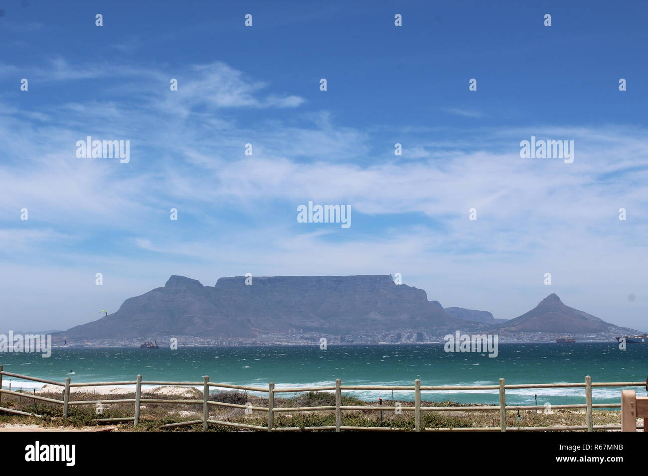 Table Mountain Cape Town South Africa Stock Photo