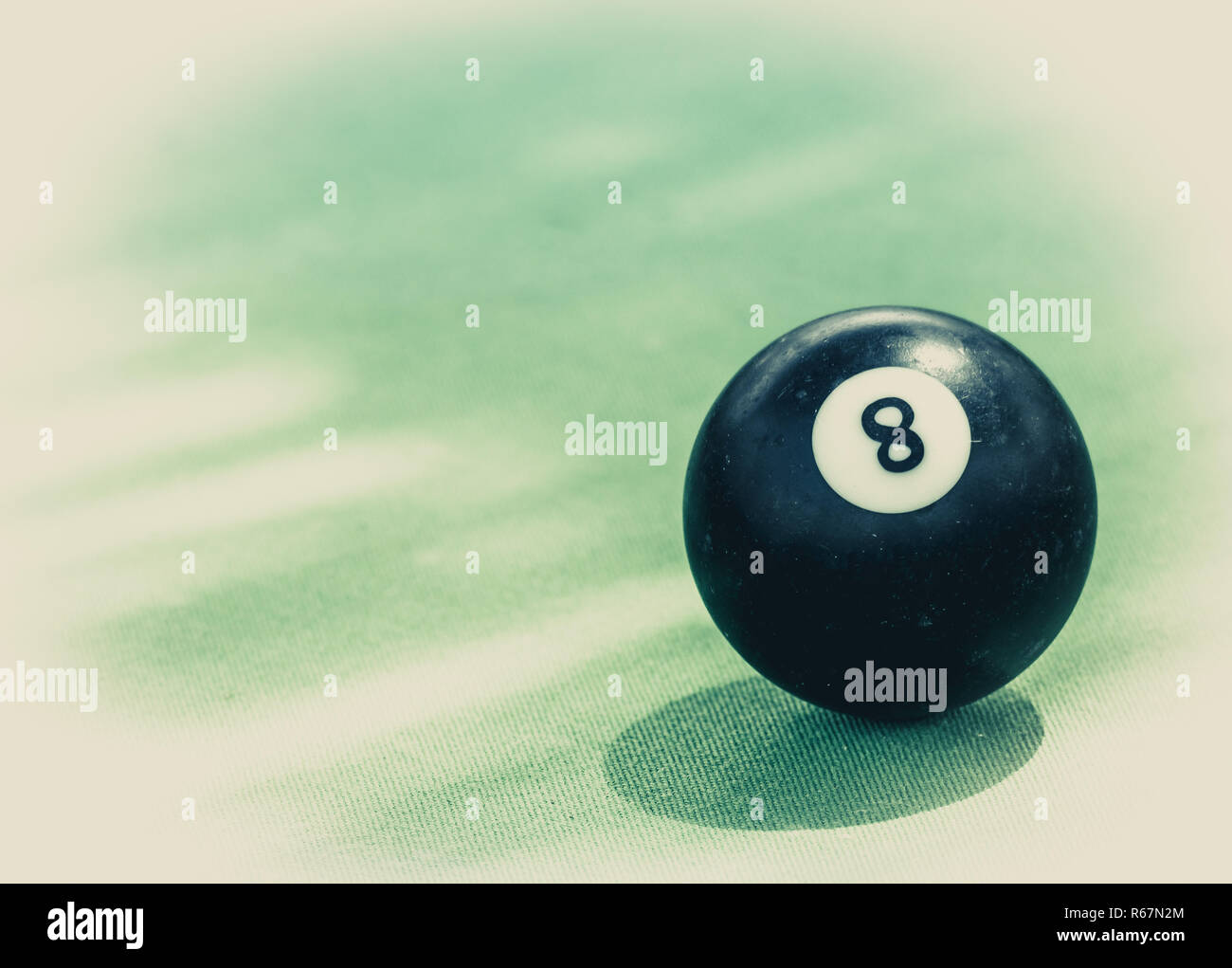 Black billard ball Stock Photo Alamy