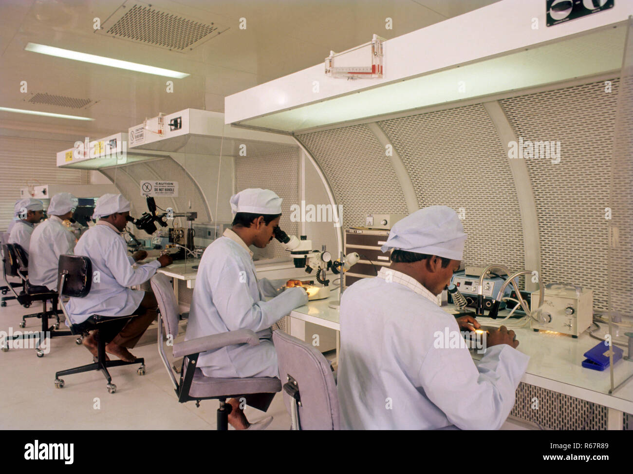 Pharmaceutical Plant, research plant, india Stock Photo