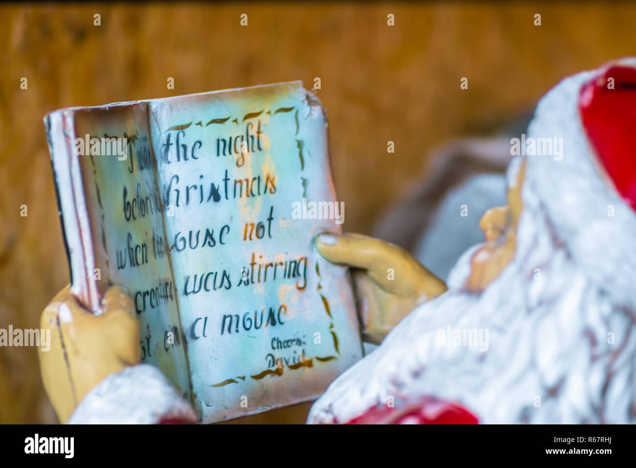 Santa Claus, also known as Saint Nicholas, Kris Kringle, Father Christmas, or simply Santa, is a