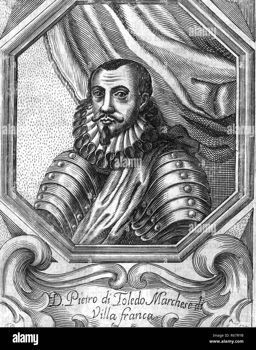 PEDRO de TOLEDO, 1st Marquis of Mancera (c 1585-1654) Spanish nobleman and colonial administrator Stock Photo