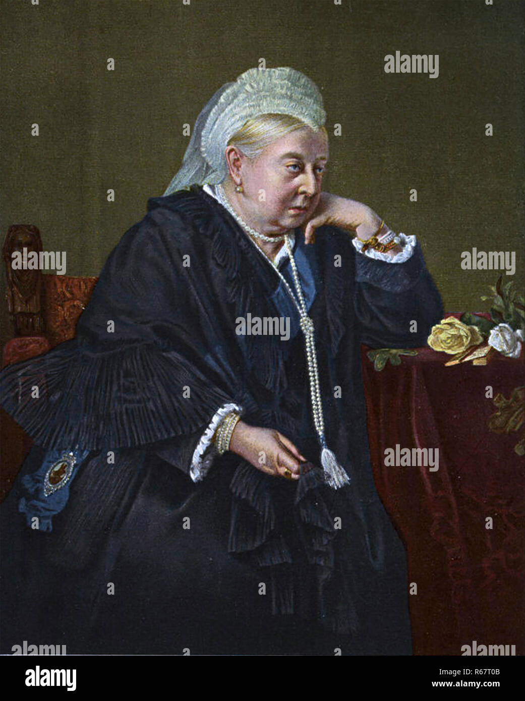 QUEEN VICTORIA (1819-1901) English monarch in 1889 Stock Photo