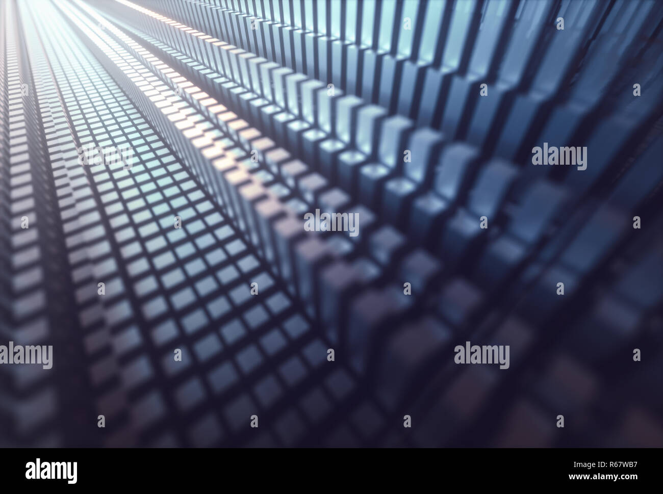 Abstract Background Metallic Structure Stock Photo