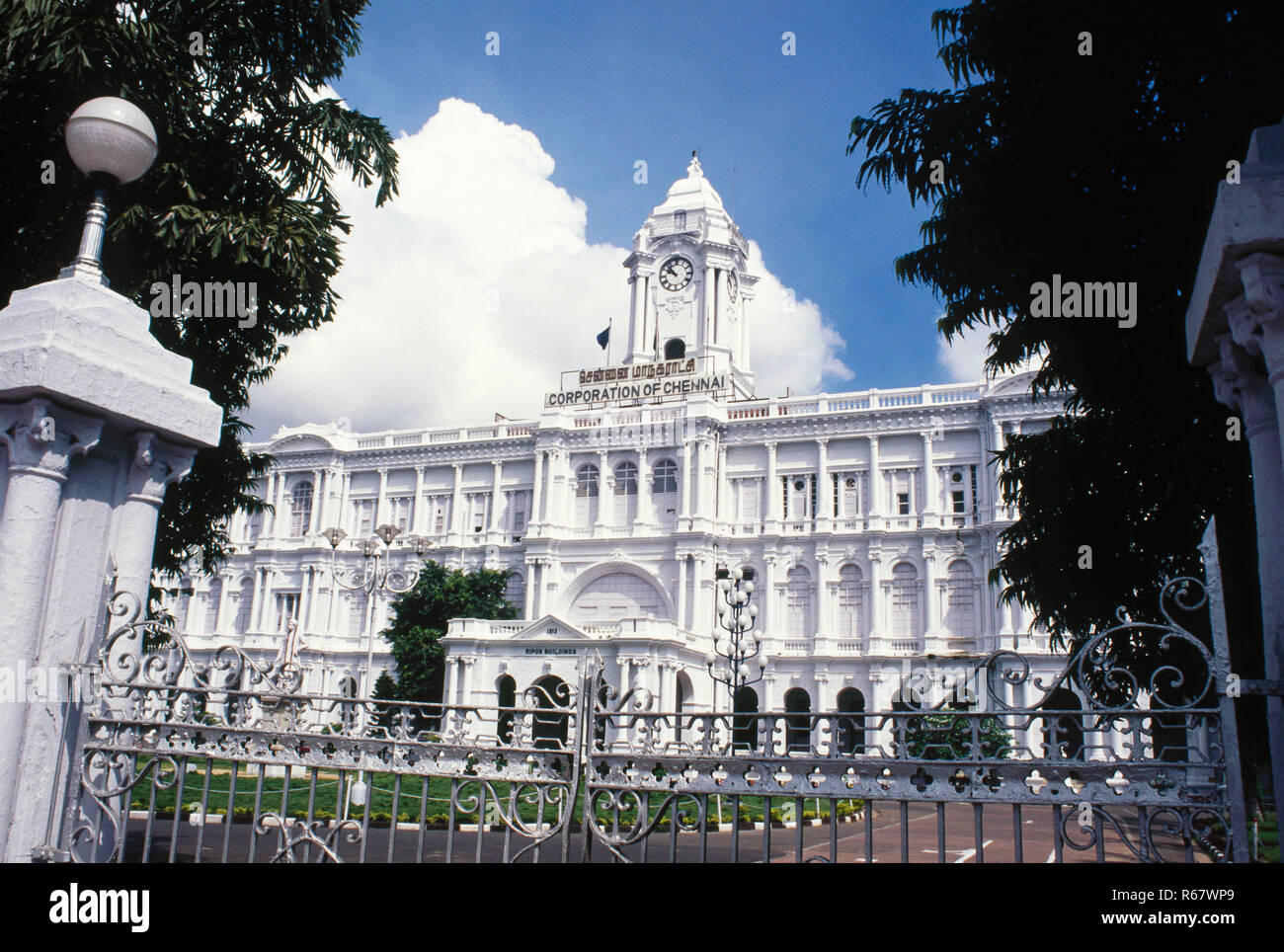 ripon building, chennai, tamil nadu, india Stock Photo Alamy