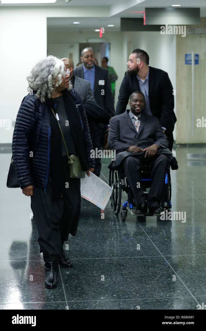 United Nations, New York, December 03 2018 - Actor Daryl Mitchell During a special event 'The Art of the Possible', on the occasion of the International Day of Persons with Disabilities today at the UN Headquarters in New York. Photo: Luiz Rampelotto/EuropaNewswire | usage worldwide Stock Photo
