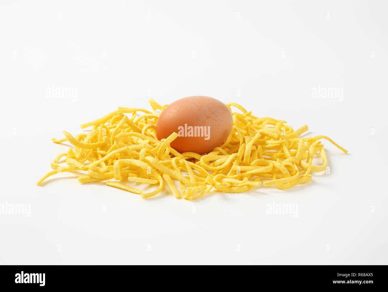 Dried Egg Noodles Stock Photo Alamy