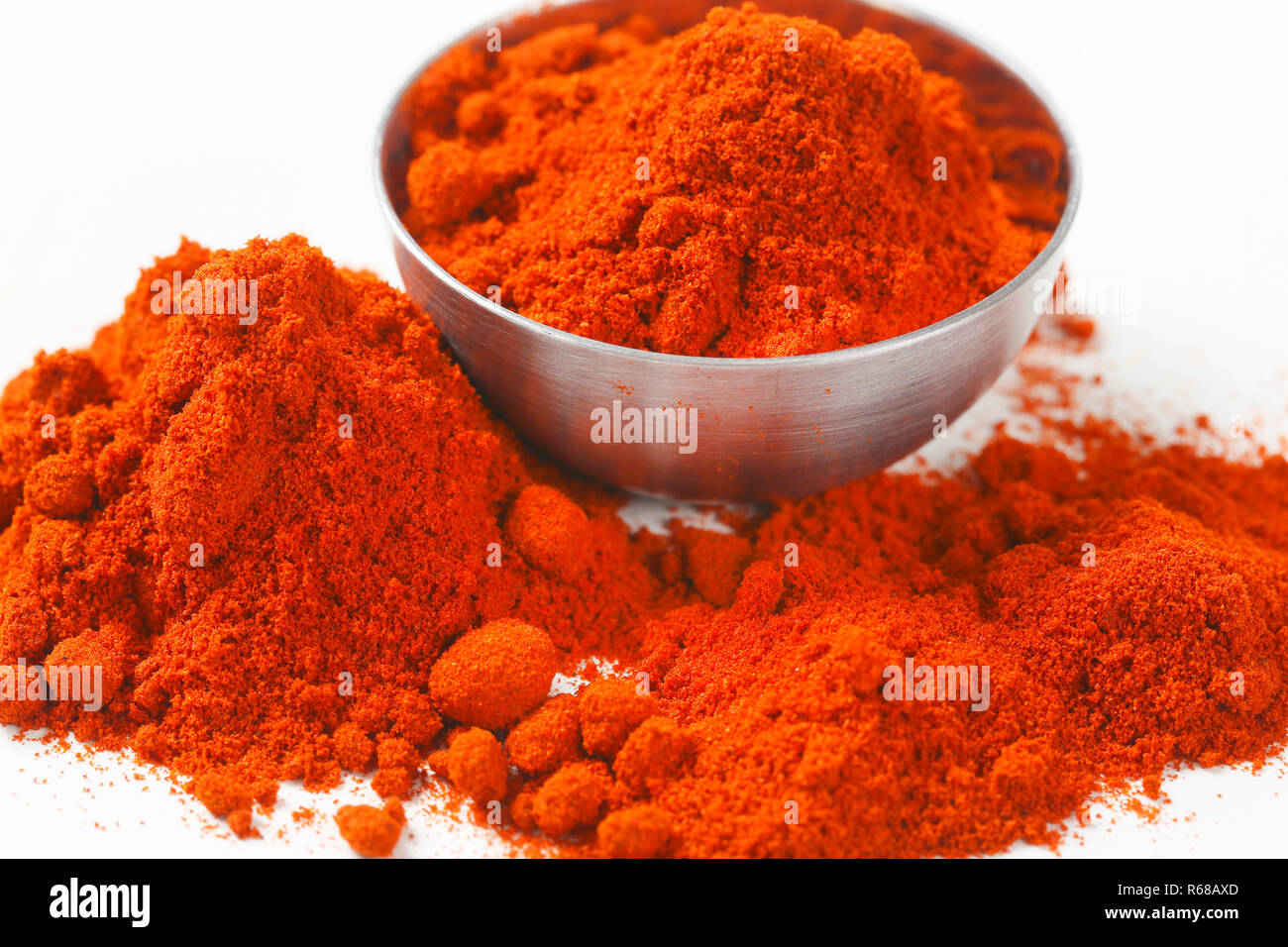 Ground Red Pepper Stock Photo Alamy