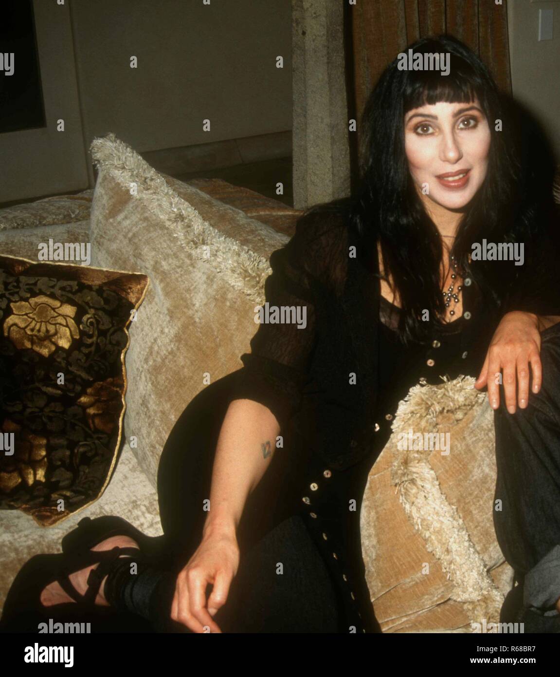 LOS ANGELES, CA - MARCH 12: (EXCLUSIVE) Singer/actress Cher poses on ...