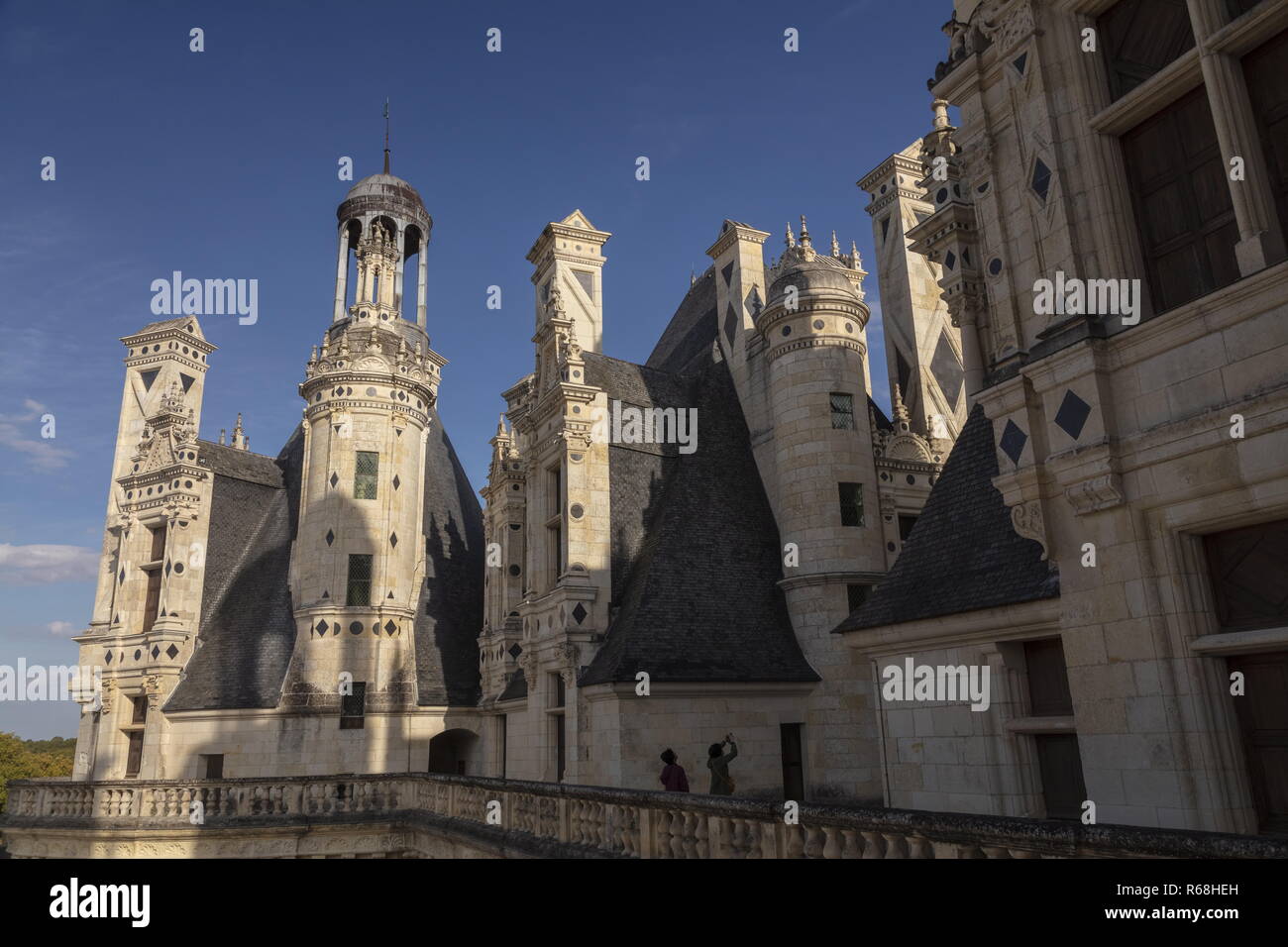 Château de Chambord, Chambord, Loir-et-Cher, France, Stock Photo