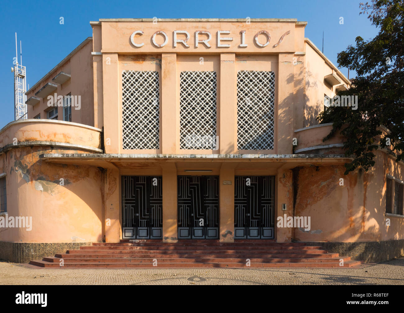 Post Office from the Portuguese colonial era, Benguela Province, Lobito