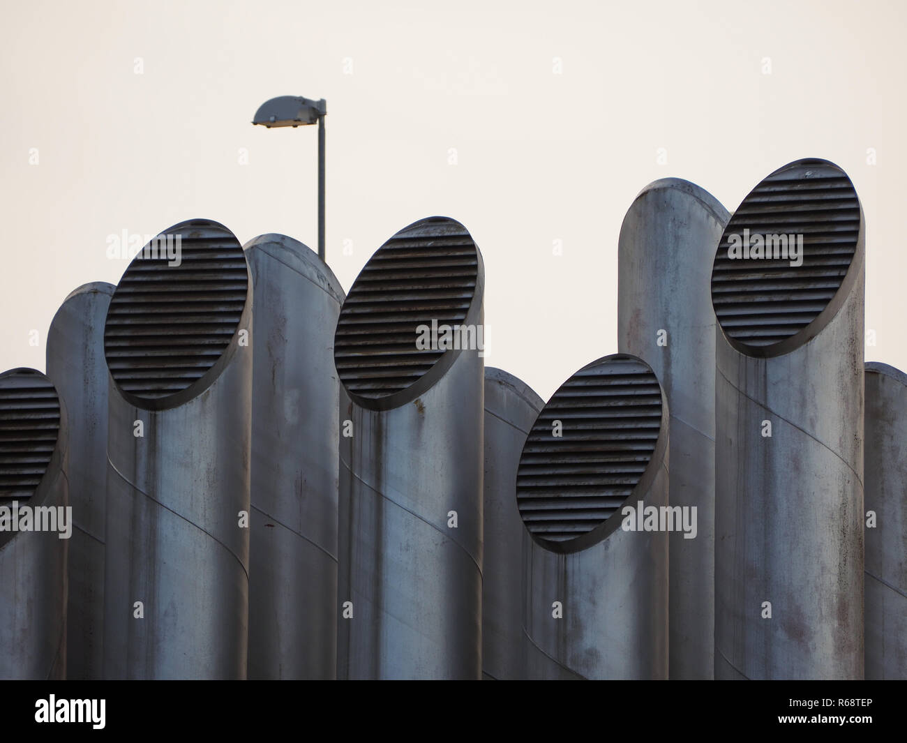 Air vent pipes Stock Photo Alamy