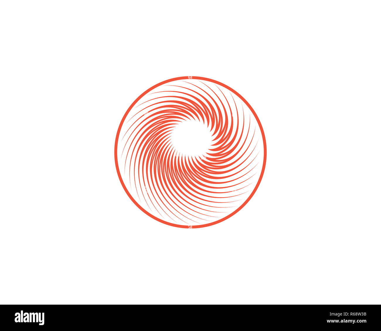 abstract circle logo Stock Photo