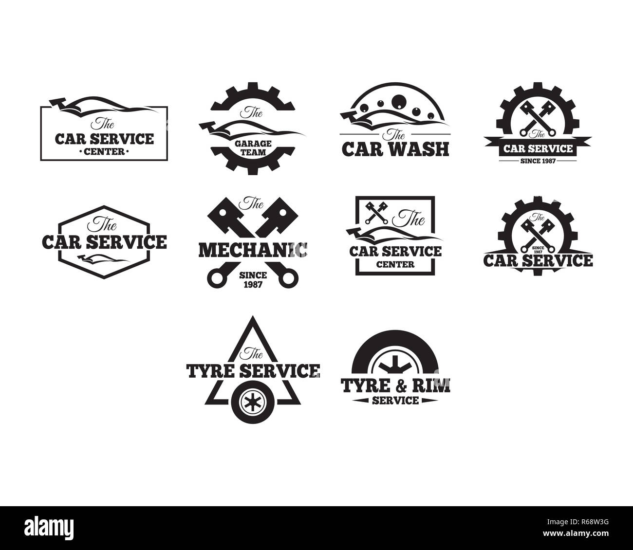 Automobile association logo Cut Out Stock Images & Pictures - Alamy