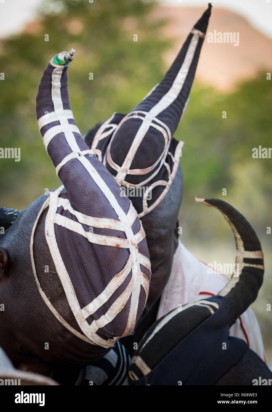 Himba men hi-res stock photography and images - Alamy