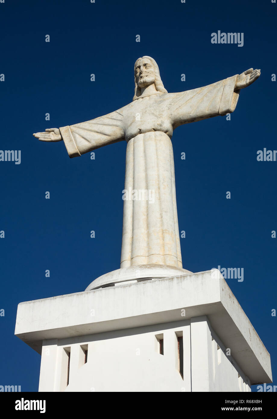 Cristo Rei statue overlooking the city, Huila Province, Lubango, Angola