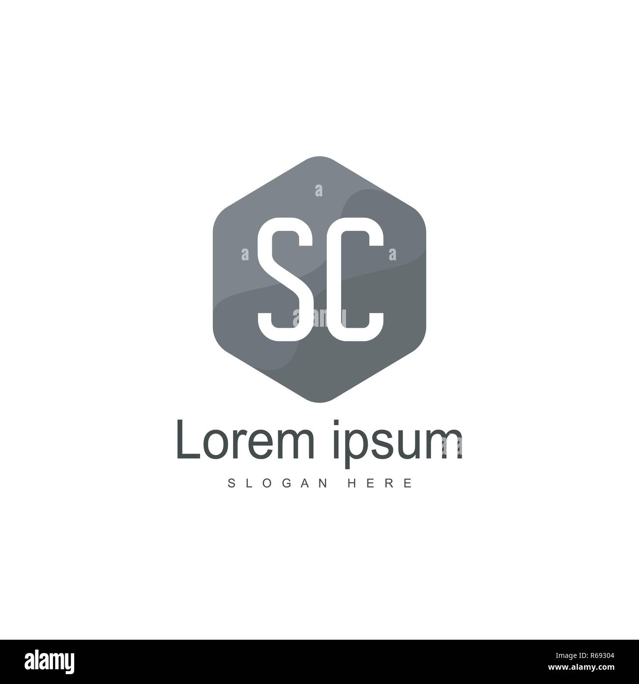 S Letter logo template. Initial letter logo design Stock Vector Image ...
