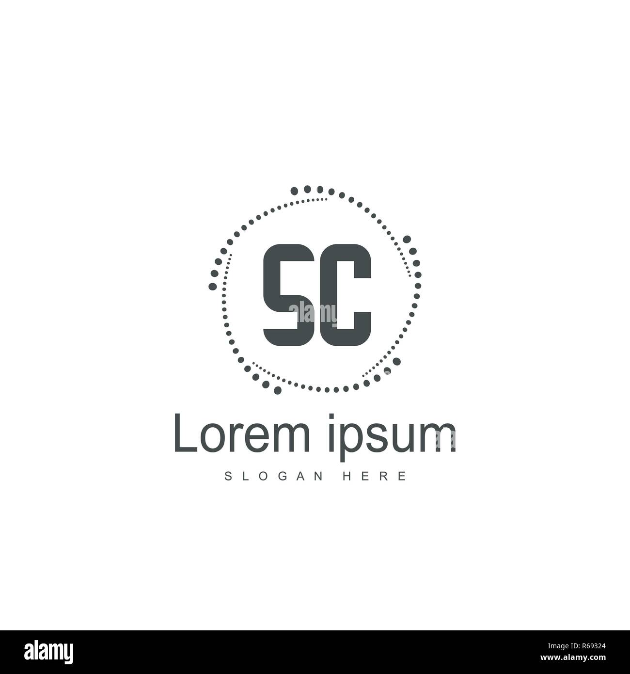 S Letter logo template. Initial letter logo design Stock Vector Image ...