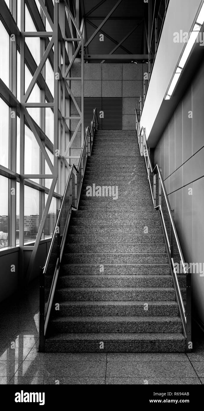 Granite stairs Black and White Stock Photos & Images - Alamy