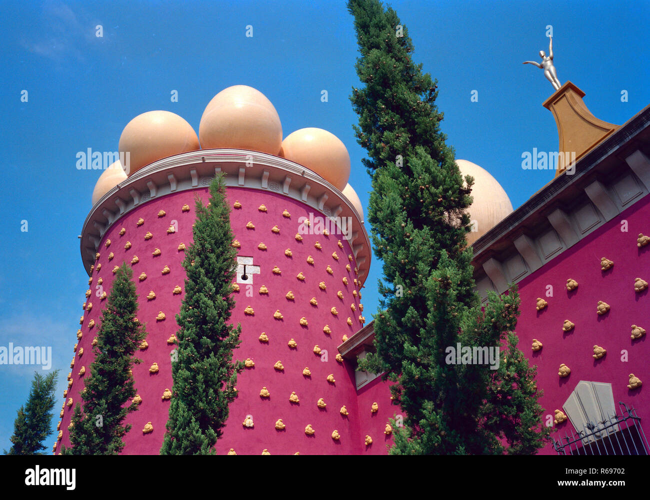Dali Museum side elevation Figueres Stock Photo