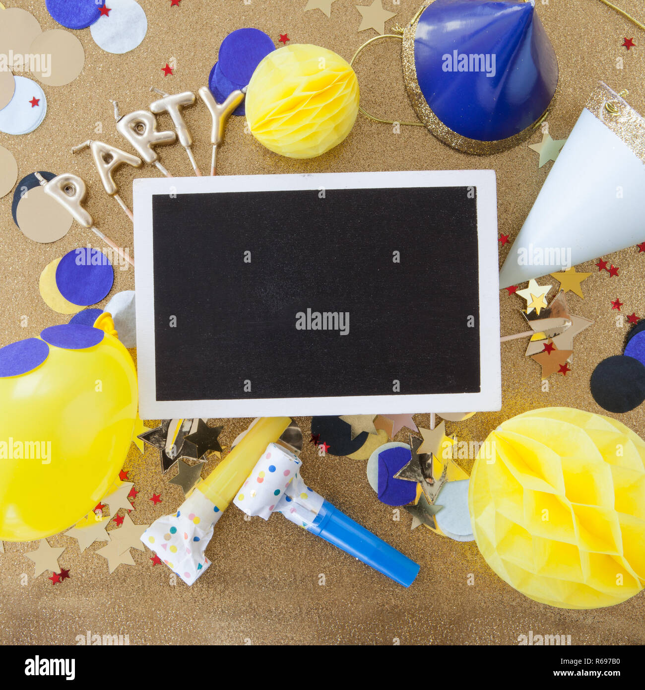 Colorful Party Decorations Stock Photo 227626084 Alamy