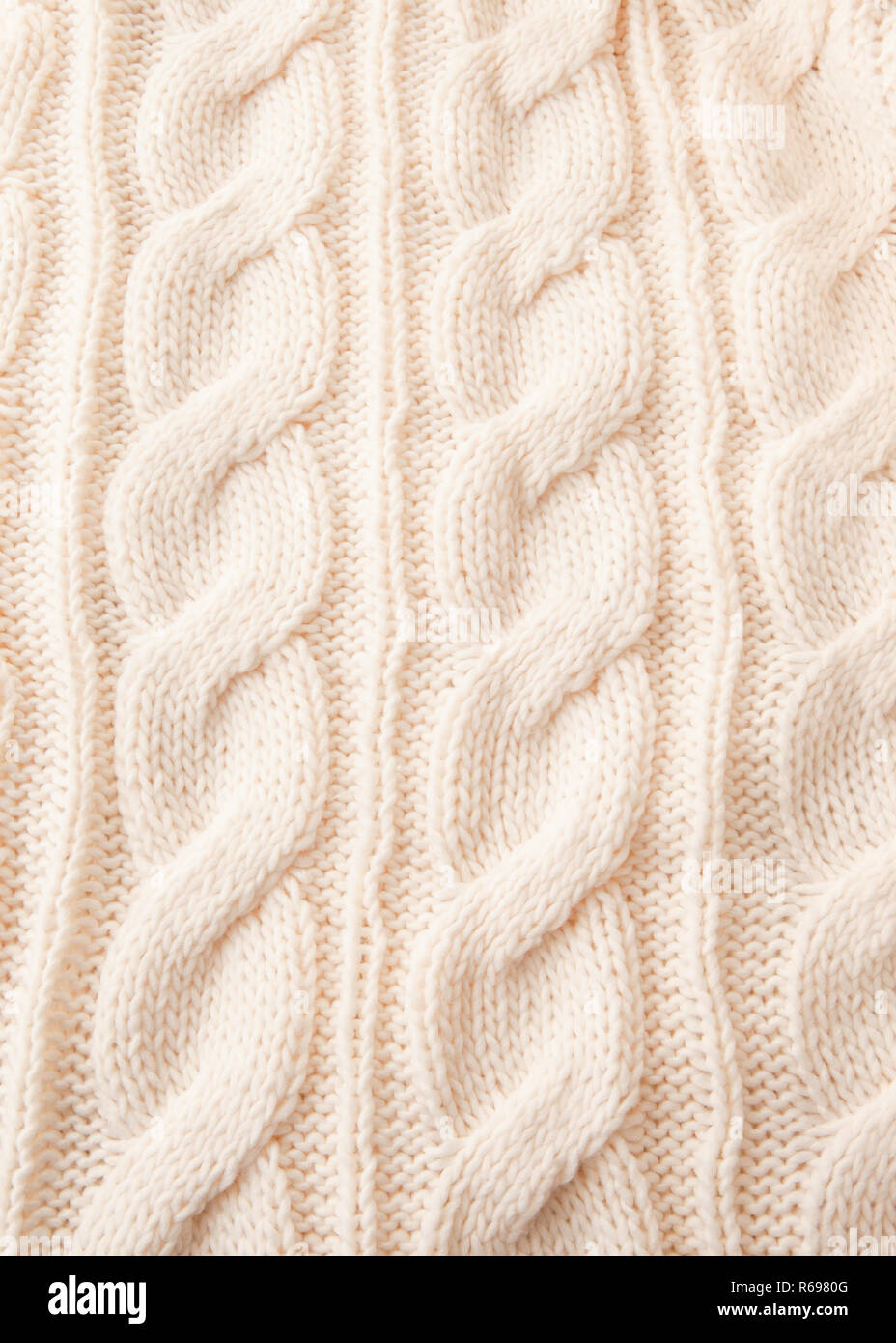 Knitted Texture Background Stock Photo