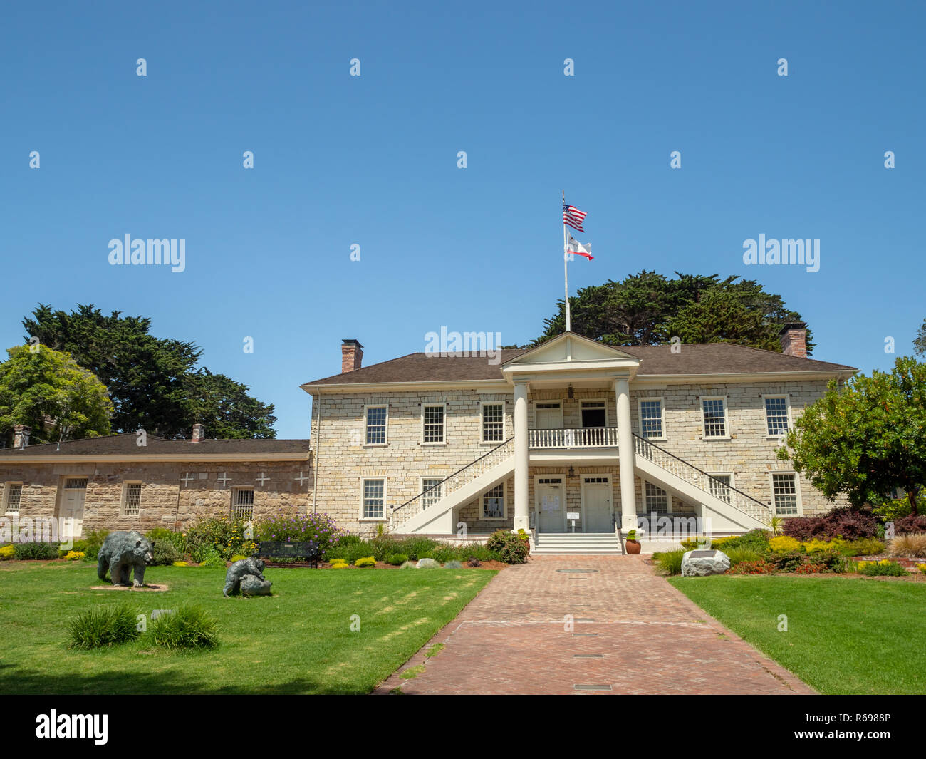 Colton Hall Museum, Monterey, California, USA Stock Photo Alamy