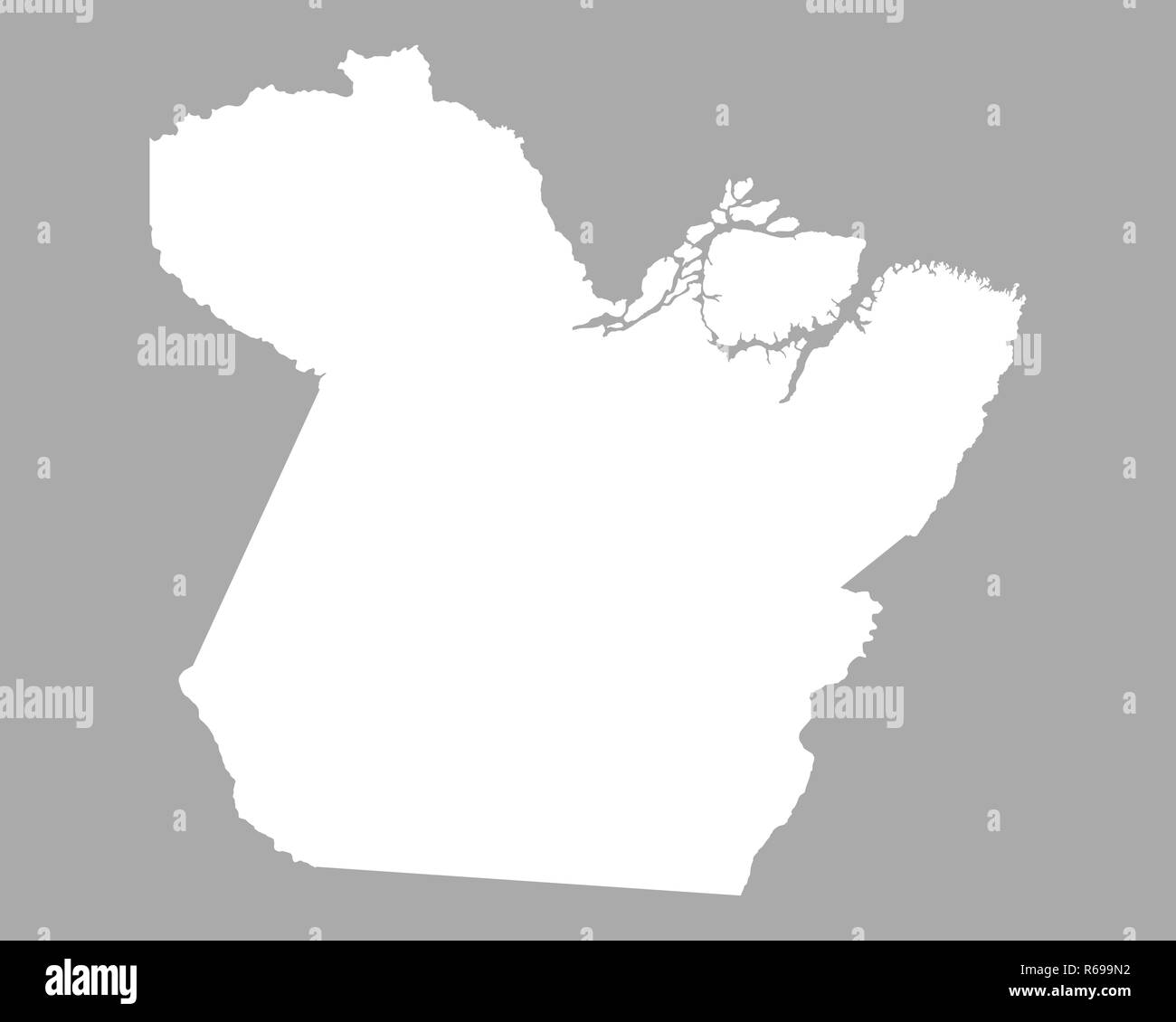 map of para Stock Photo - Alamy