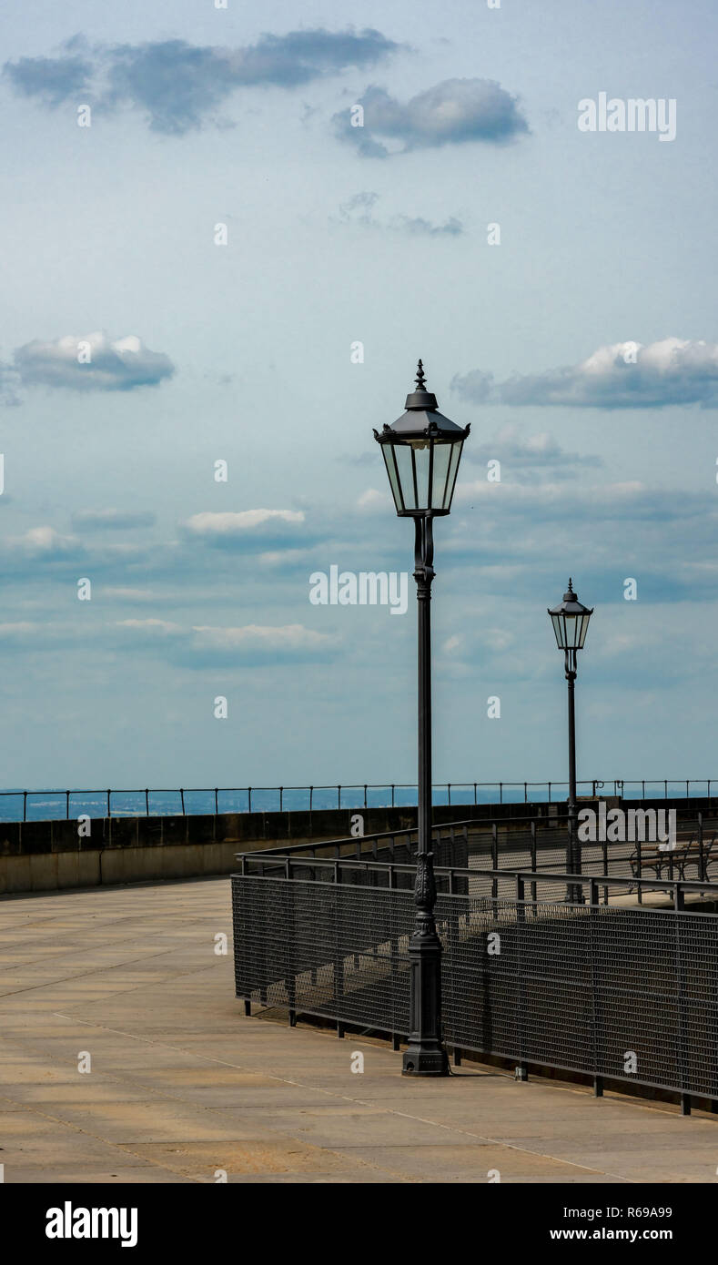 Lanterns In Front Of Blue Skies Stock Photo Alamy
