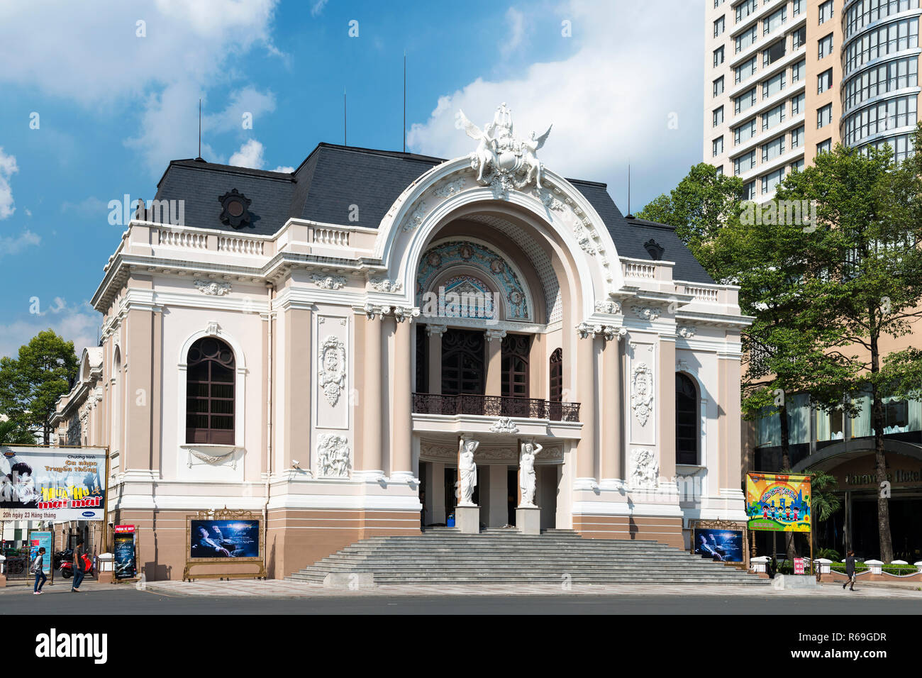Municipal Theatre of Ho Chi Minh City, Saigon, District 1, Vietnam