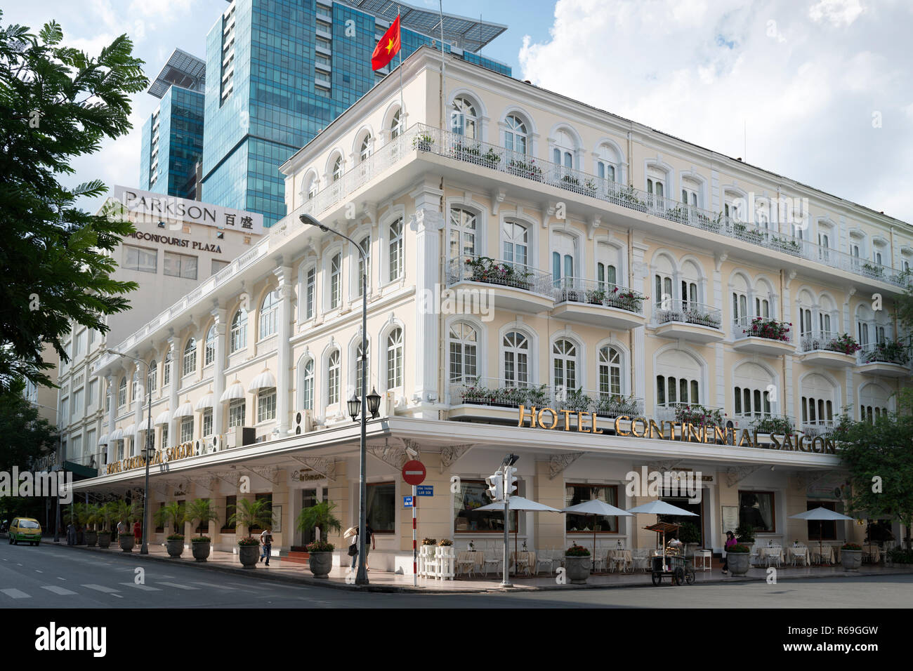 The Hotel Continental, Saigon, Vietnam Stock Photo Alamy