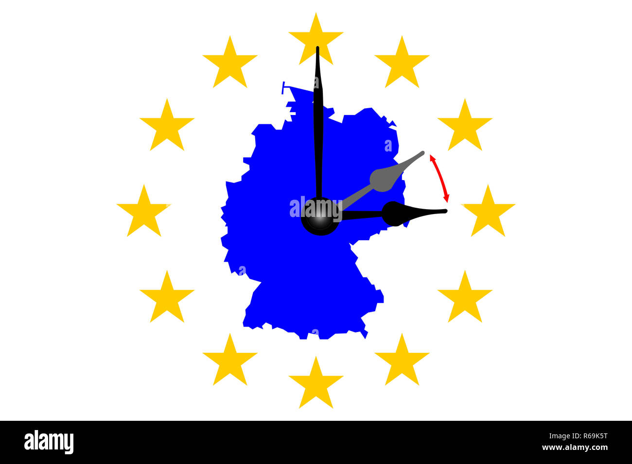 Germany Clock Change Stock Photo Alamy