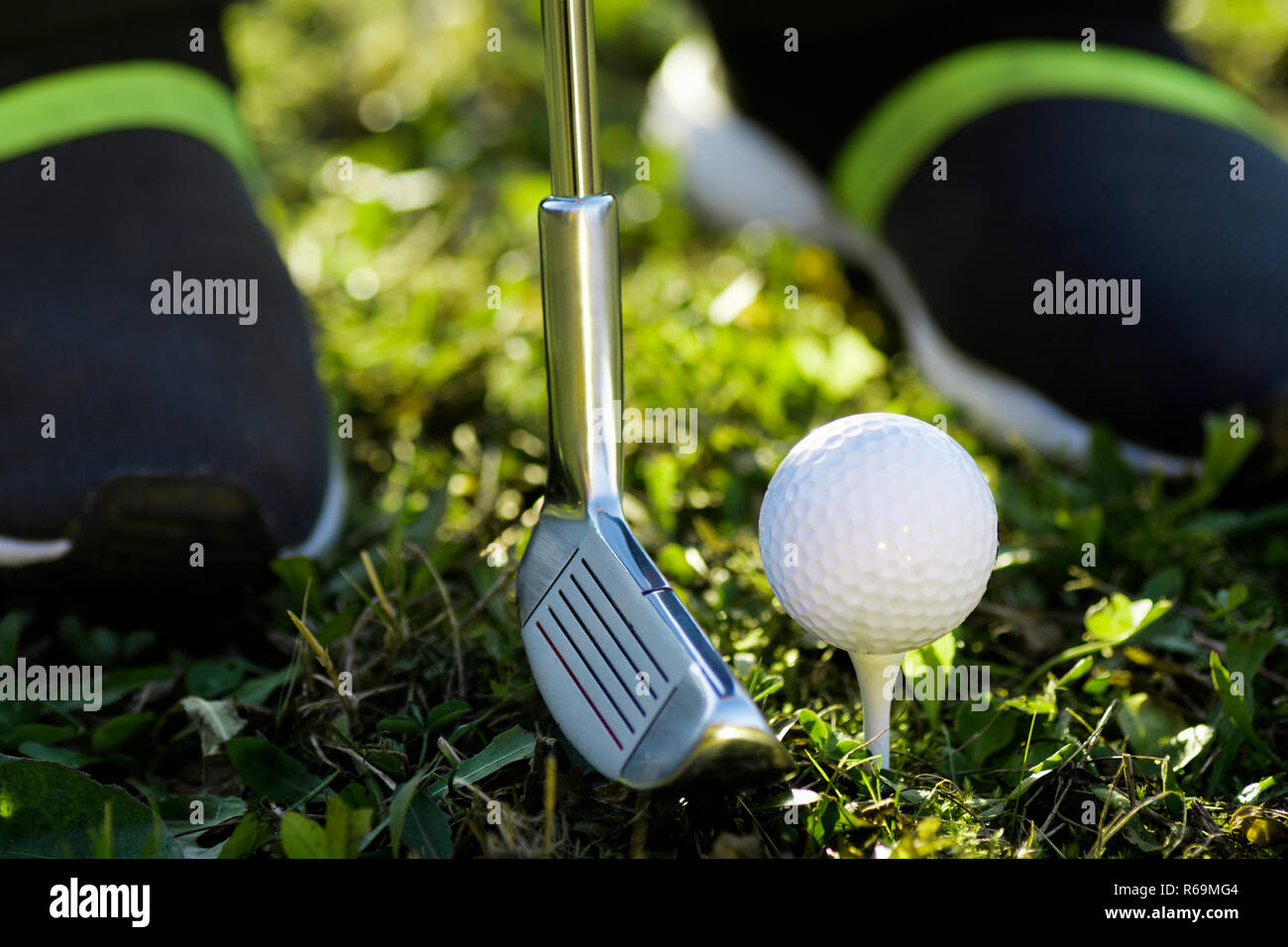 Golf rackets in golf club hi-res stock photography and images - Alamy