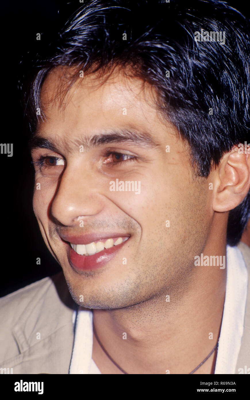 South Asian Indian Bollywood Film actor Shahid Kapoor NO Model released Stock Photo