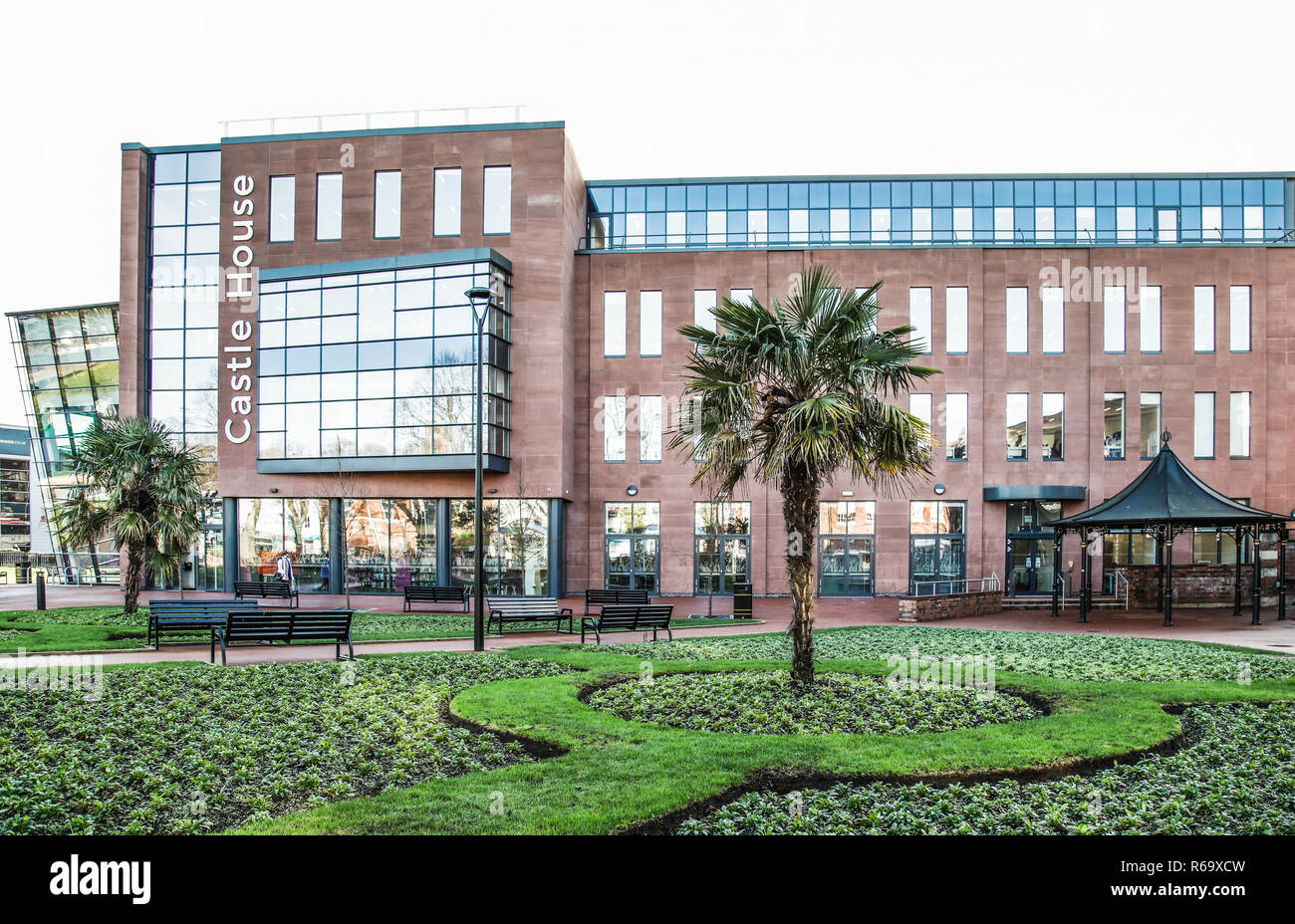 The newly opened Castle House Borough Council Offices of Newcastle