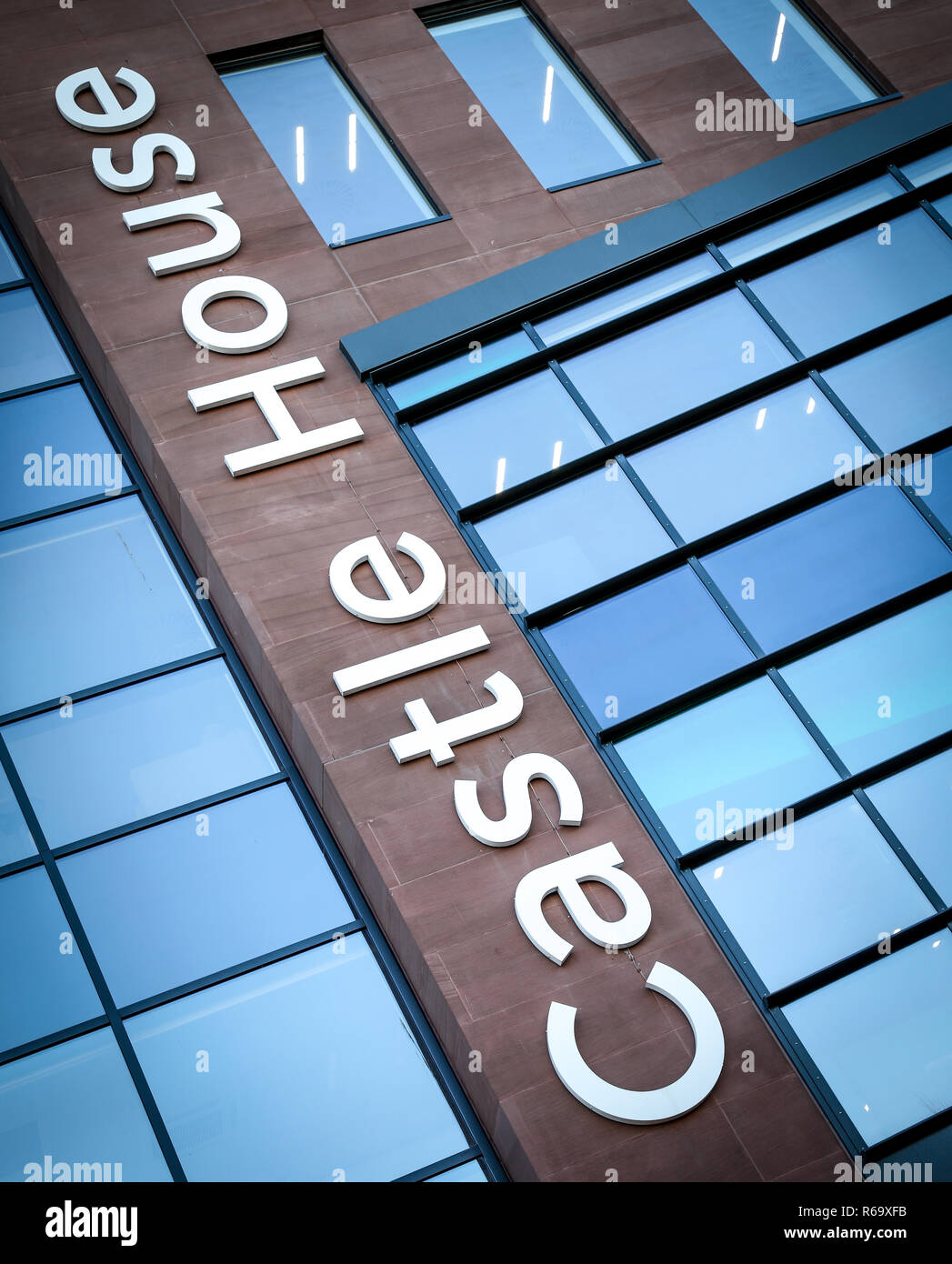 The newly opened Castle House Borough Council Offices of Newcastle