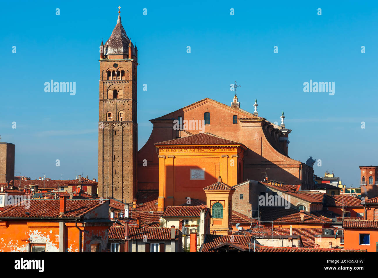 Aerial view of Bologna Cathedral in Bologna, Italy Stock Photo Alamy