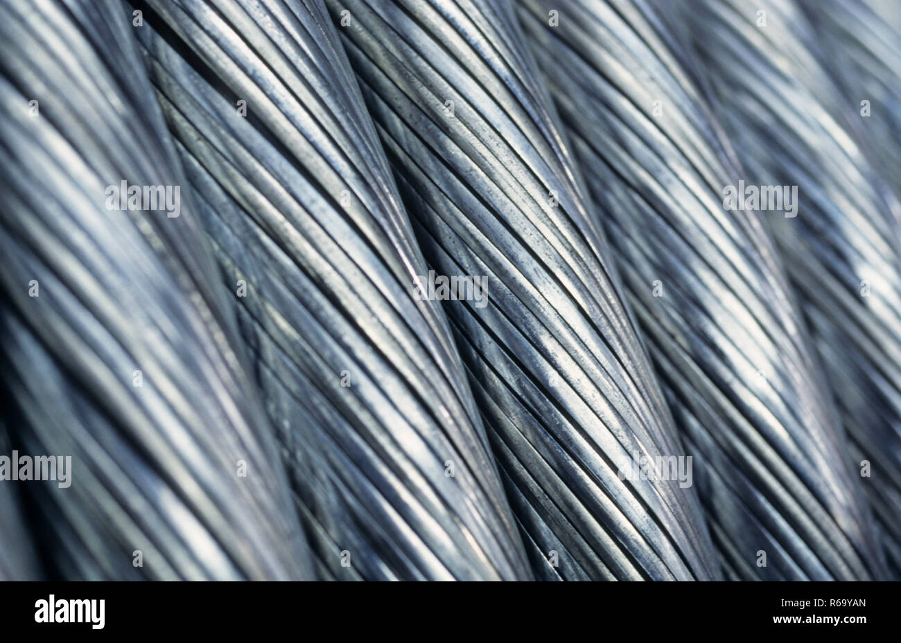 Aluminum Cable, India, Asia Stock Photo