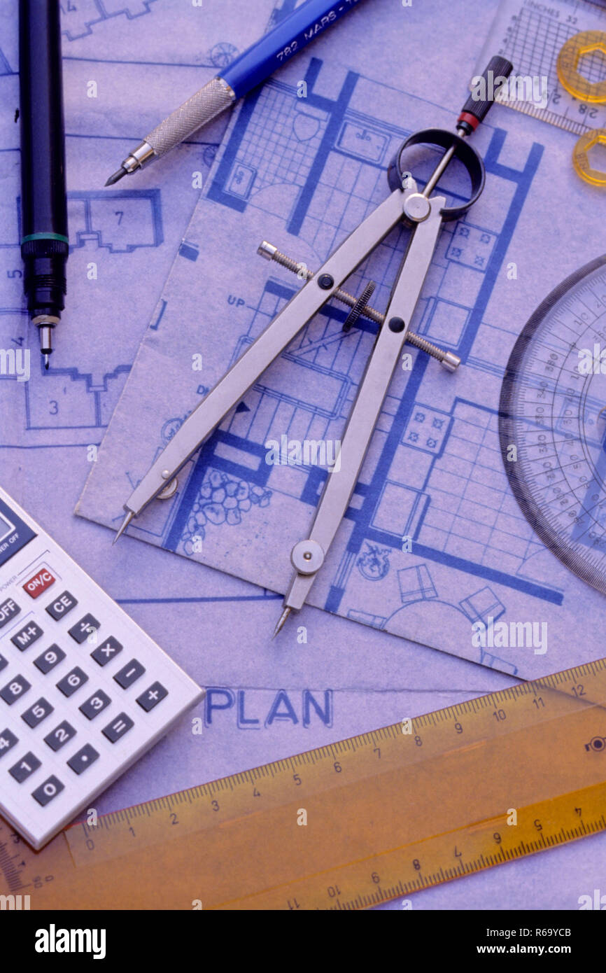 Tools for drawing maps hires stock photography and images Alamy