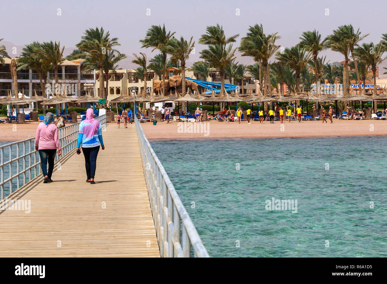 The Red Sea coastal resort Sharm el-Sheikh, south Sinai, Egypt, April 6, 2018. (CTK Photo/Michal Okla) Stock Photo