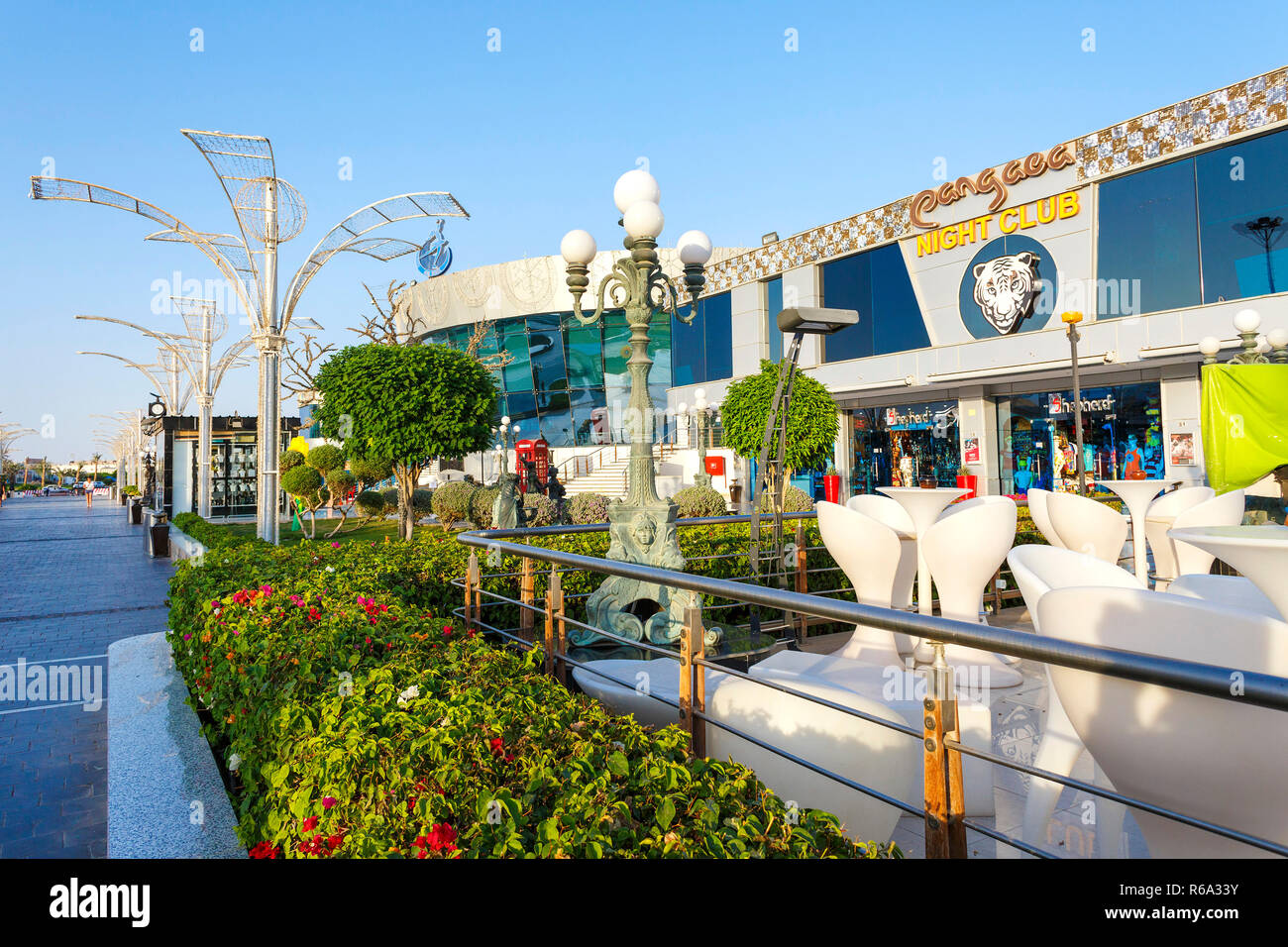 The Soho Square in Red Sea coastal resort Sharm el-Sheikh, south Sinai, Egypt, April 8, 2018. (CTK Photo/Michal Okla) Stock Photo