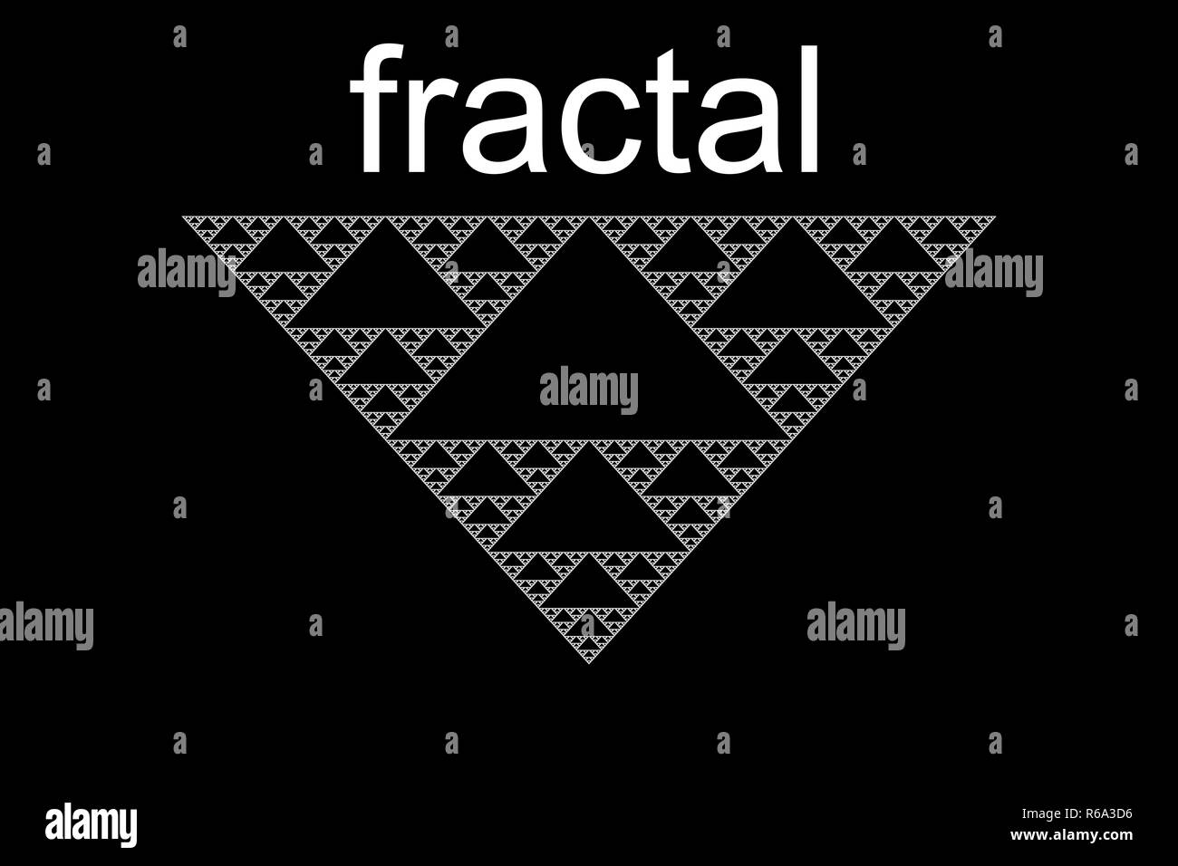 Fractal Geometry Triangle