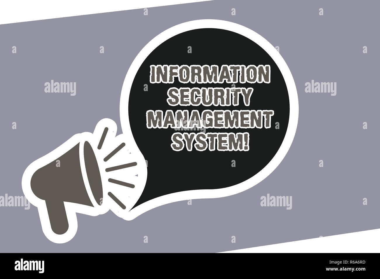 Text sign showing Information Security Management System. Conceptual ...
