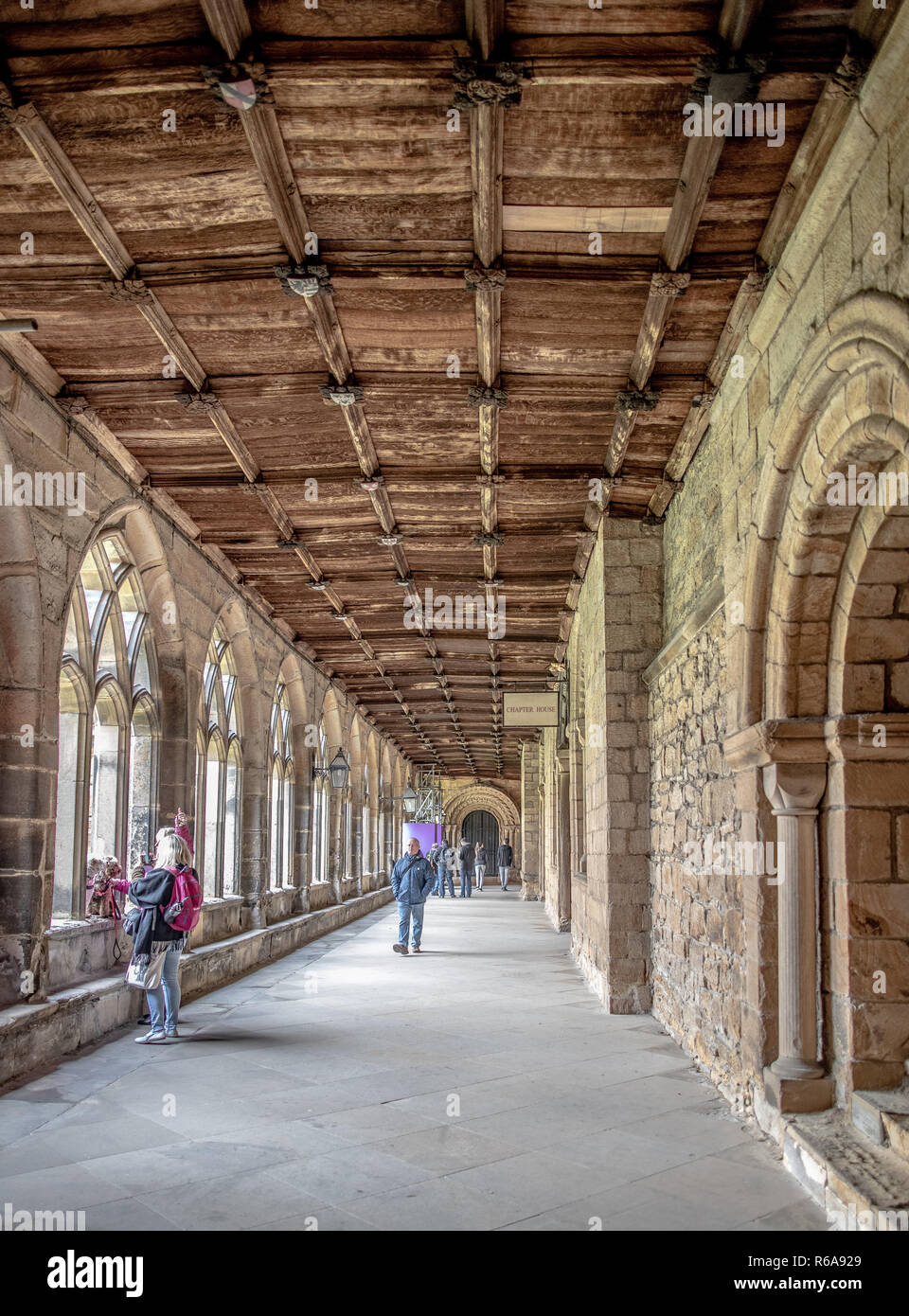 Durham Cathedral city and shrine of St Cuthbert Stock Photo - Alamy