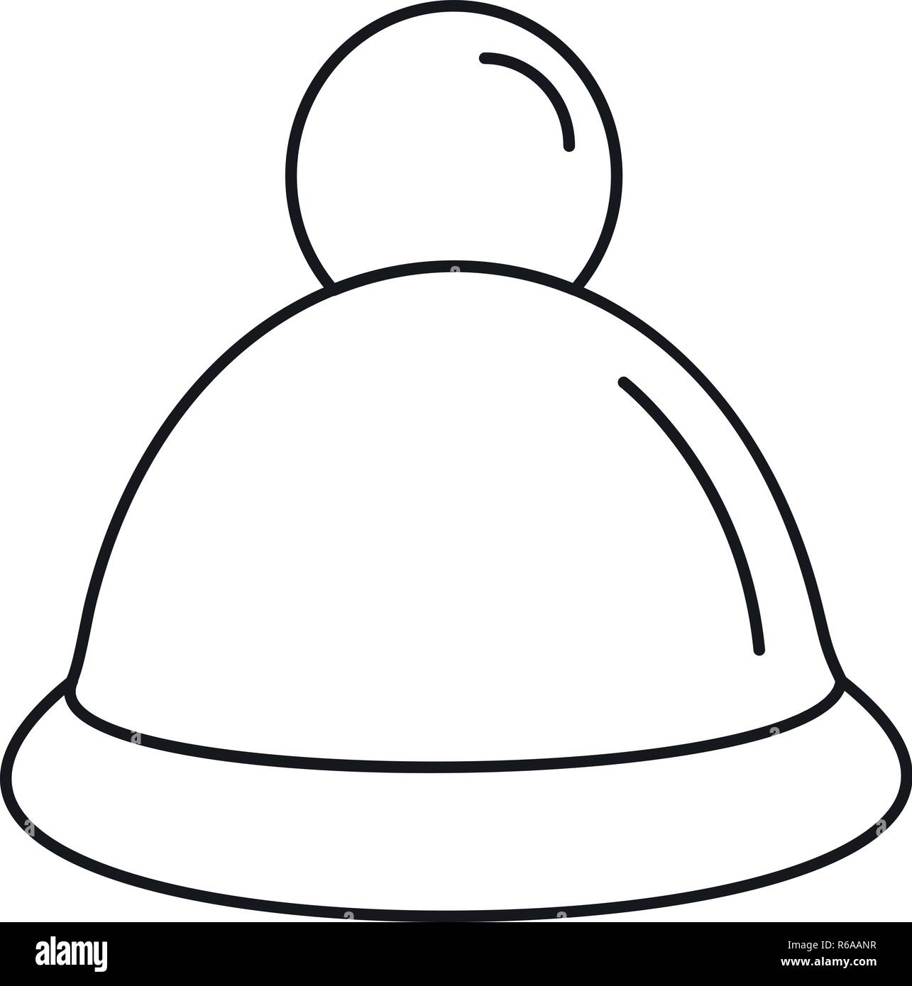 black and white winter hat