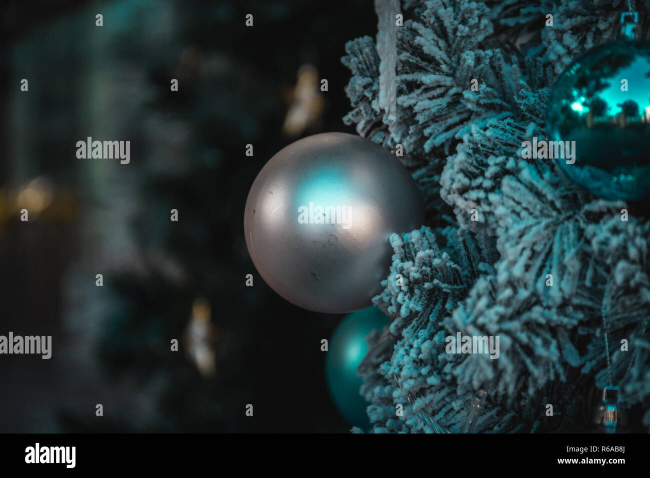 Christmas background; Christmas decorations Stock Photo - Alamy