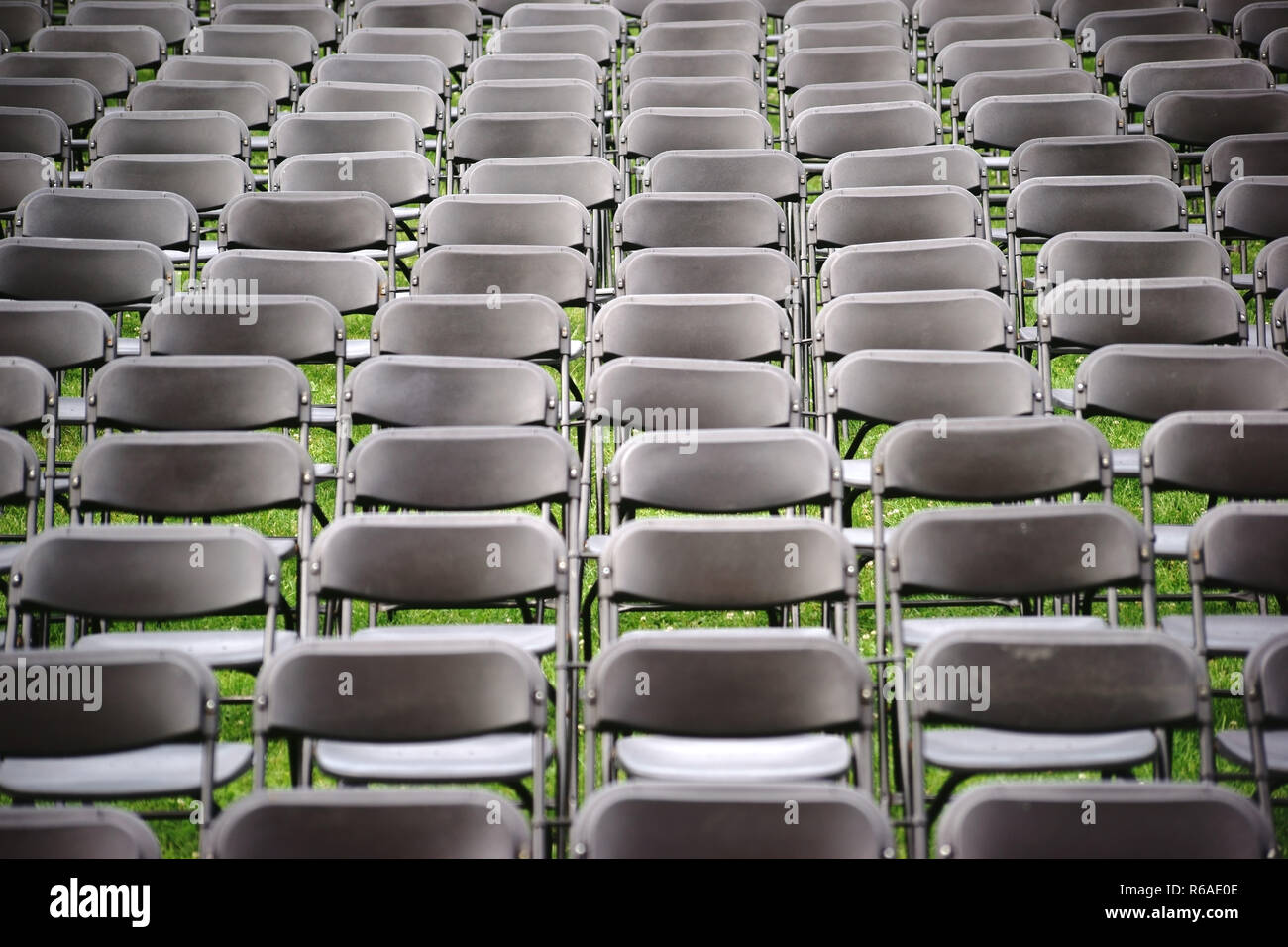 Seat Rows Concert Stock Photo