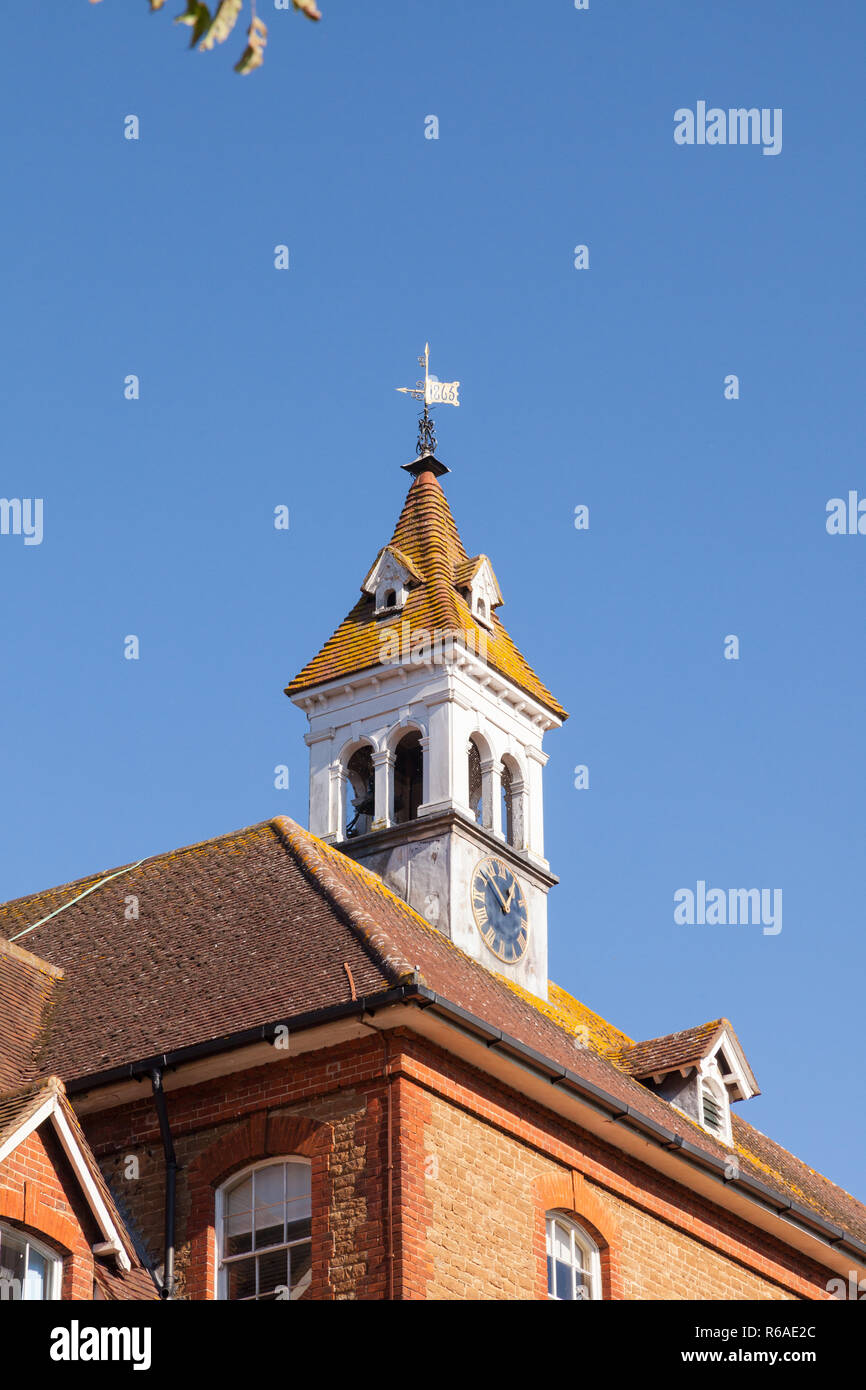 Clock tower, Farnham Road Hospital, Guildford, Surrey, England, United