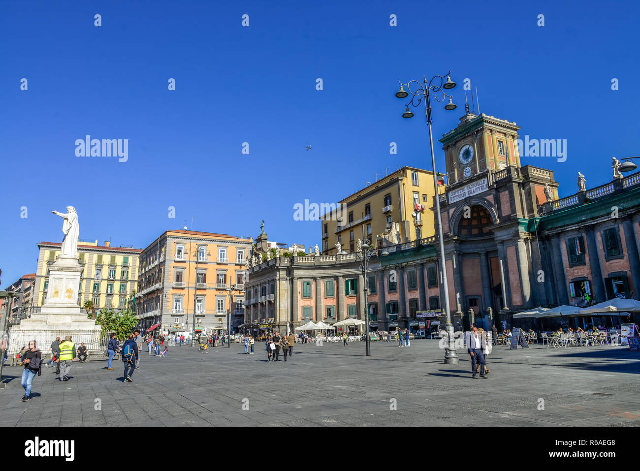 Piazza dante naples hi-res stock photography and images - Alamy